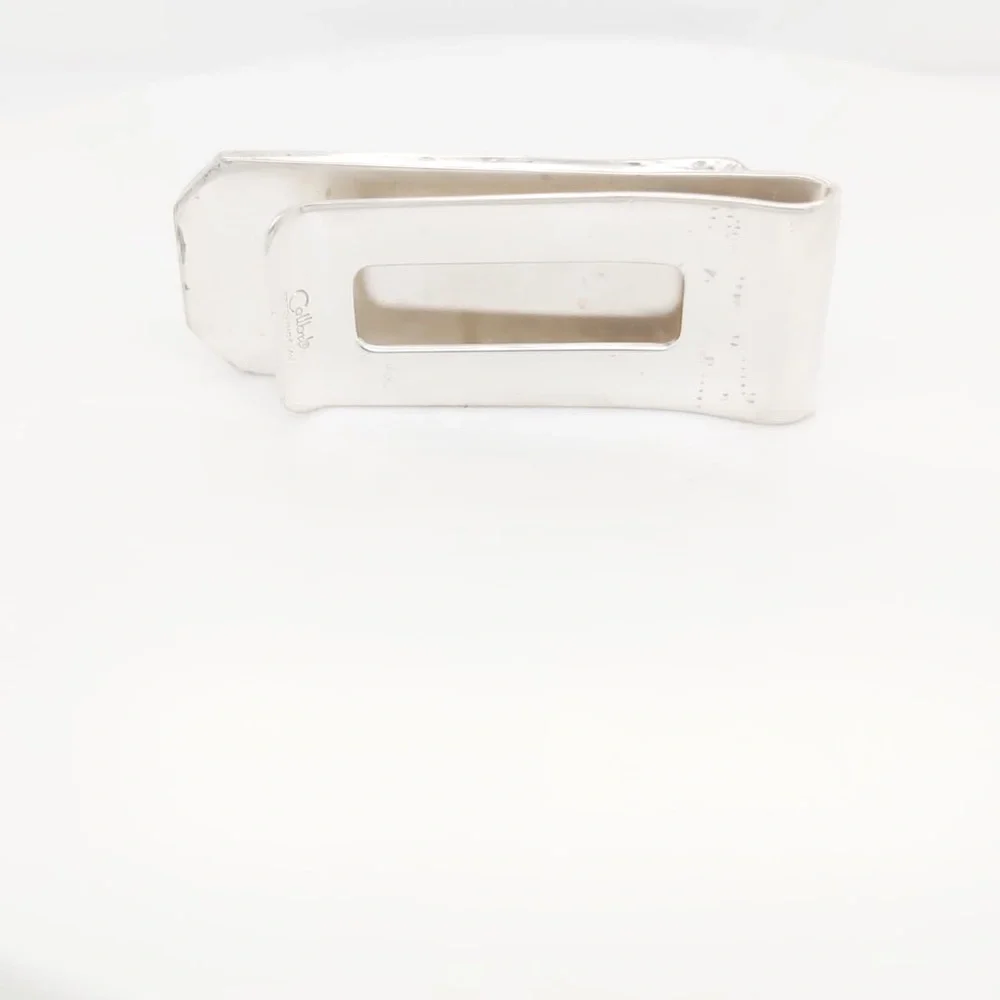 Sterling Silver 925 & 14k Gold Vintage Colibri Money 💵 Clip